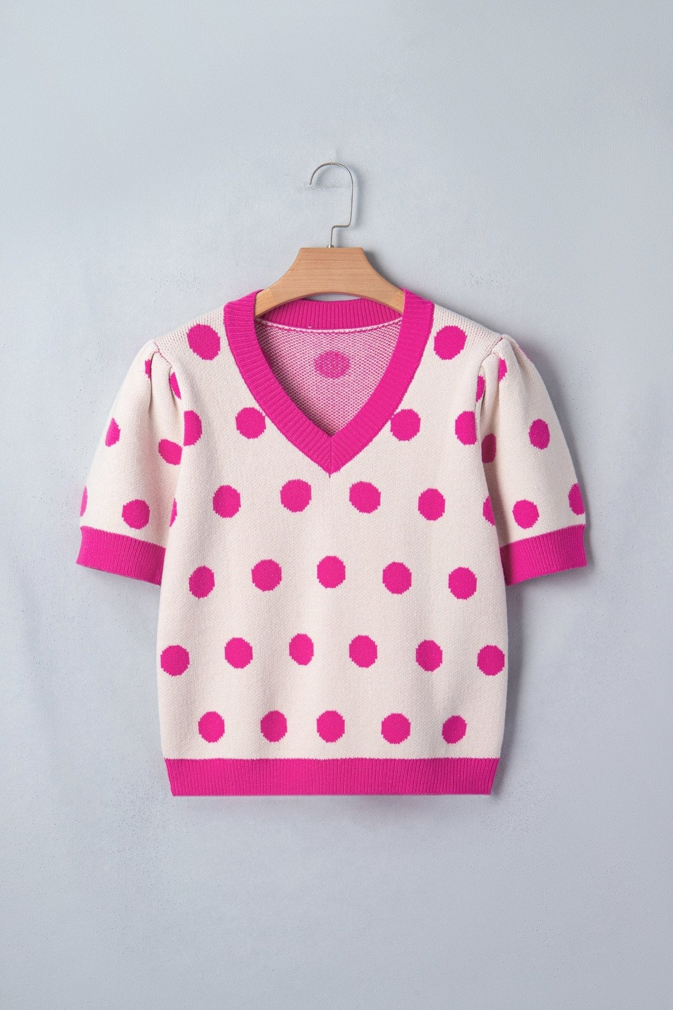 Alexia Puff Short Sleeve Sweater - Hello Beautiful BoutiqueShort Sleeve SweatersThreaded Pear