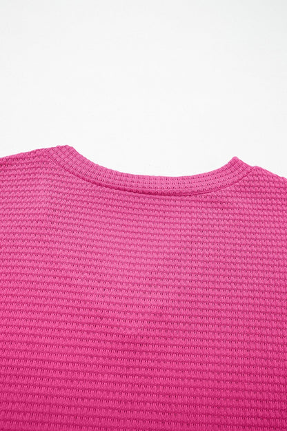 Alexia Short Sleeve Knit Top - Hello Beautiful BoutiqueTops & TeesThreaded Pear