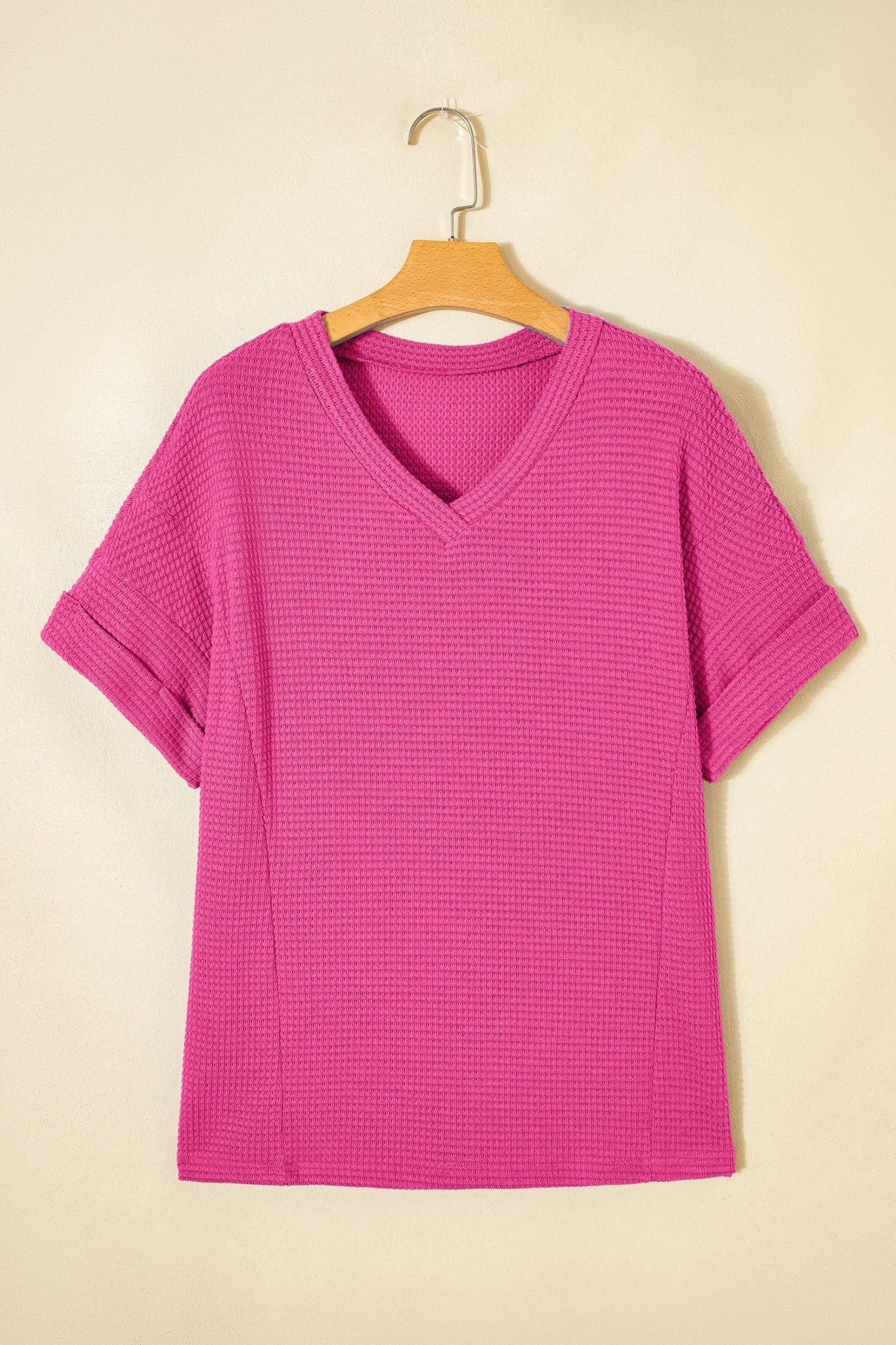 Alexia Short Sleeve Knit Top - Hello Beautiful BoutiqueTops & TeesThreaded Pear
