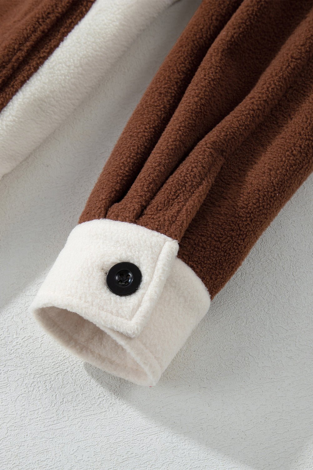 Alia Patchwork Down Fleece Shacket - Hello Beautiful BoutiqueJacketsThreaded Pear