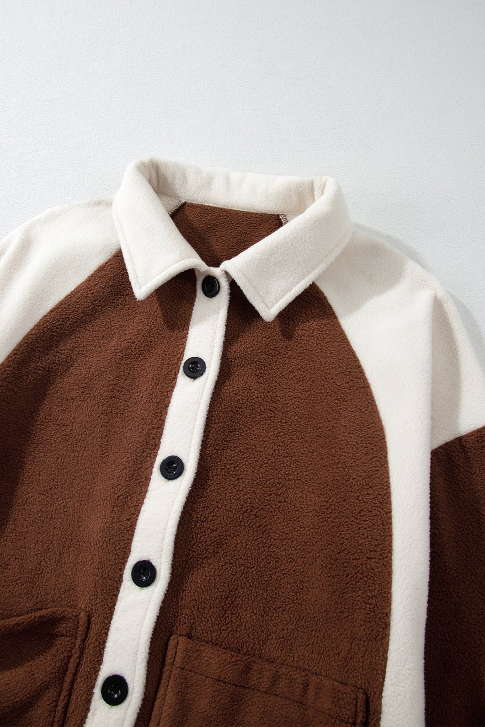 Alia Patchwork Down Fleece Shacket - Hello Beautiful BoutiqueJacketsThreaded Pear