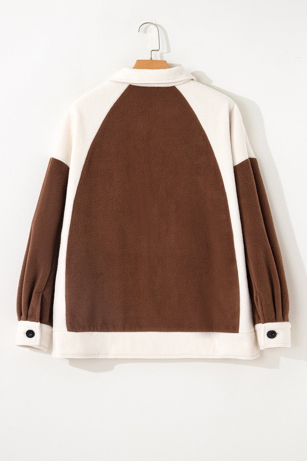 Alia Patchwork Down Fleece Shacket - Hello Beautiful BoutiqueJacketsThreaded Pear