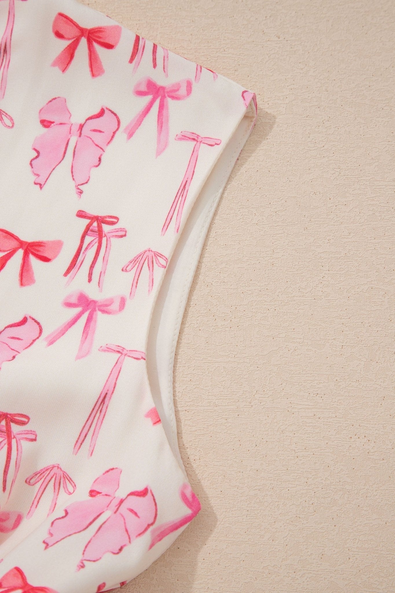 Alianna Sleeveless Bow Mini Dress - Hello Beautiful BoutiqueMini DressesThreaded Pear