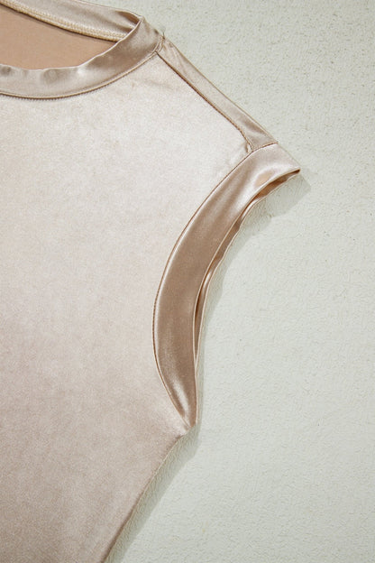 Alicia Metallic Tank Top - Hello Beautiful BoutiqueTank TopsThreaded Pear
