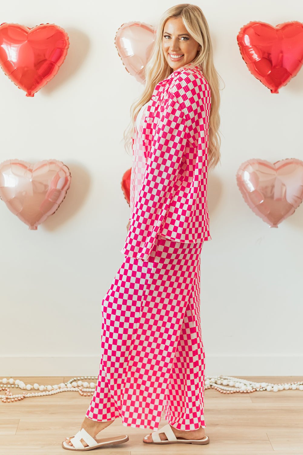 Alina Checkered Shirt - Hello Beautiful Boutique20% OFFThreaded Pear