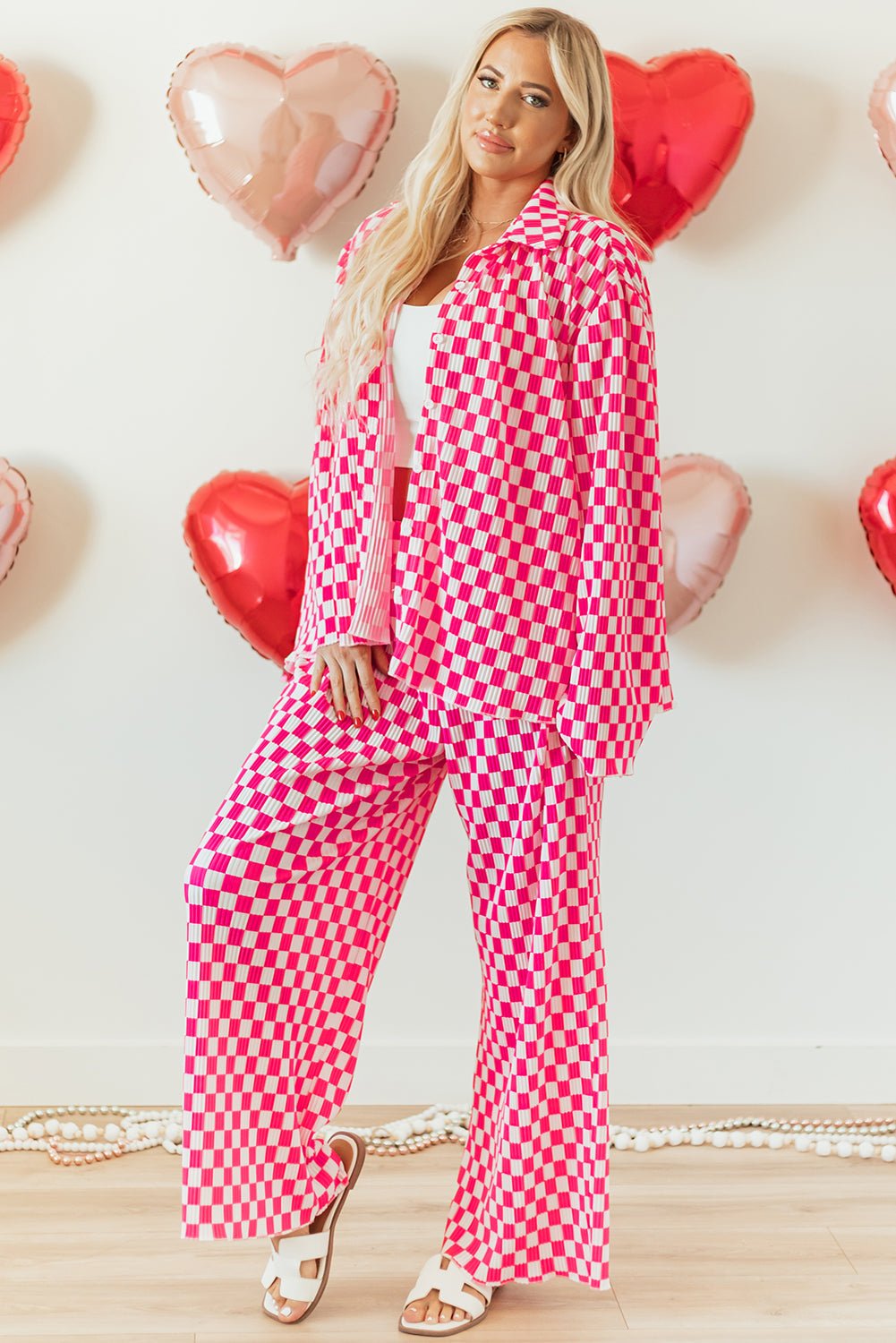 Alina Checkered Shirt - Hello Beautiful Boutique20% OFFThreaded Pear