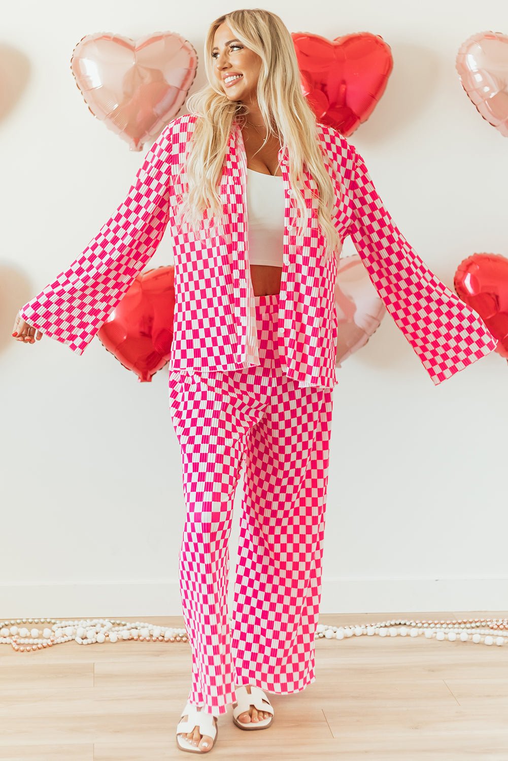 Alina Checkered Shirt - Hello Beautiful Boutique20% OFFThreaded Pear