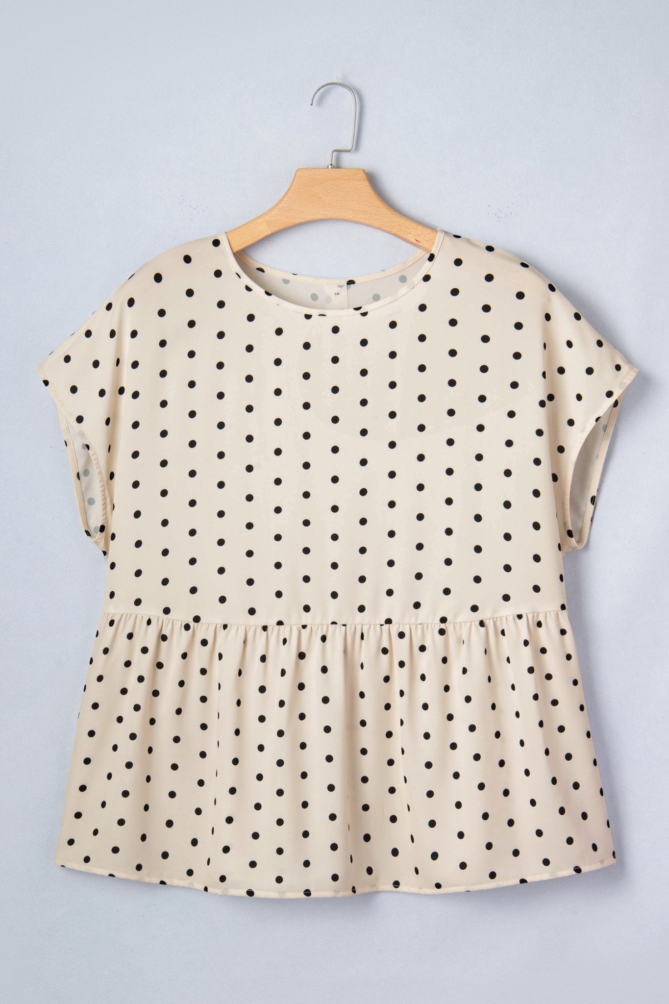 Alison Short Sleeve Babydoll PLUS Blouse - Hello Beautiful BoutiquePlus Size Blouses & ShirtsThreaded Pear