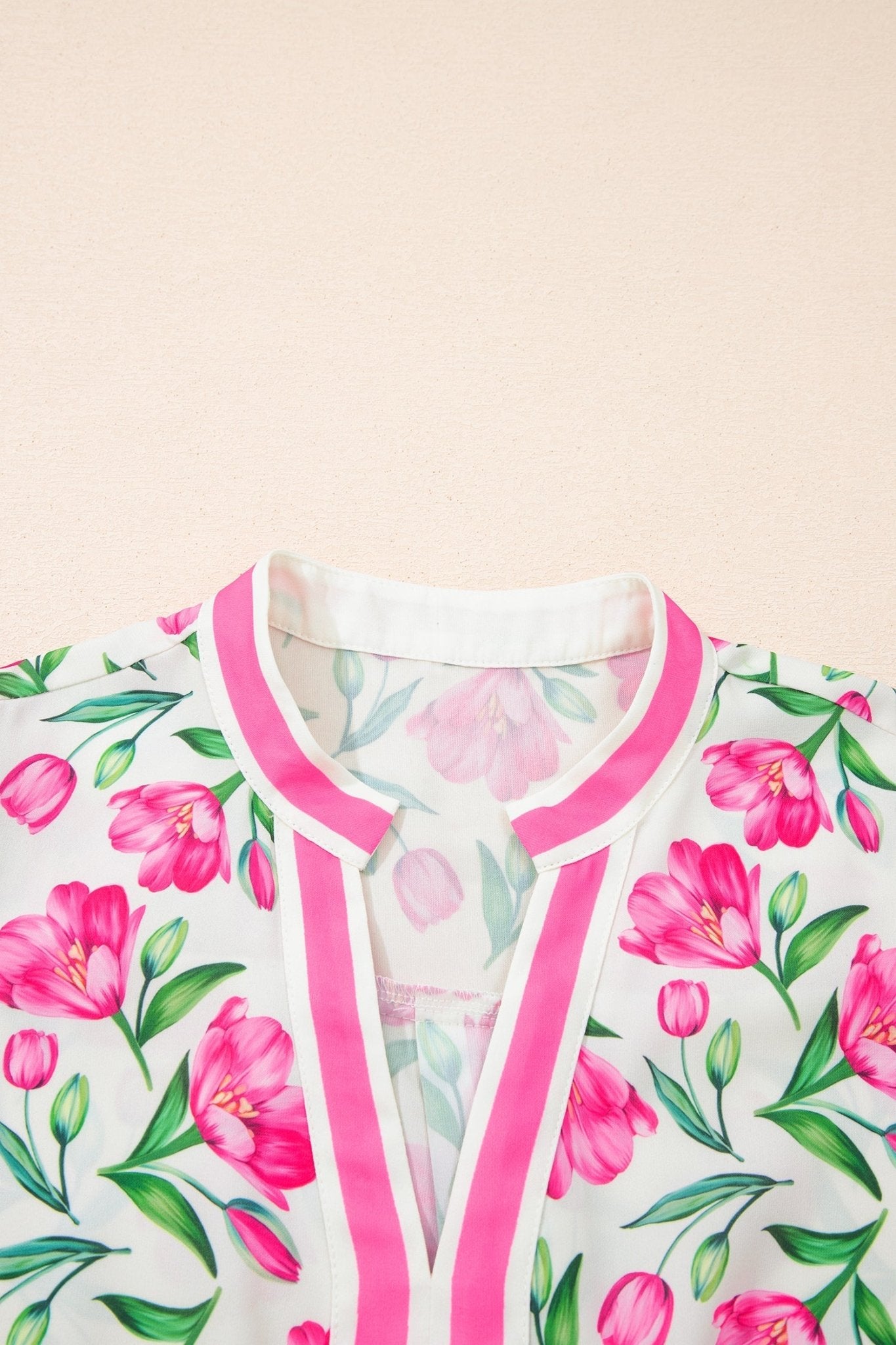 Aliya Block Trim Short Dress - Hello Beautiful BoutiqueFloral DressesThreaded Pear