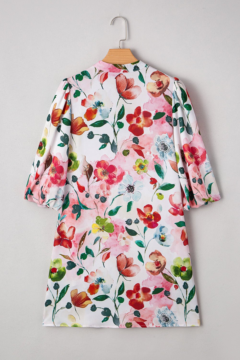 Aliya Half Sleeve Shift Dress - Hello Beautiful BoutiqueFloral DressesThreaded Pear