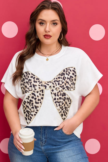 Aliya Patch Casual T PLUS Shirt - Hello Beautiful BoutiquePlus Size Tops & TeesThreaded Pear