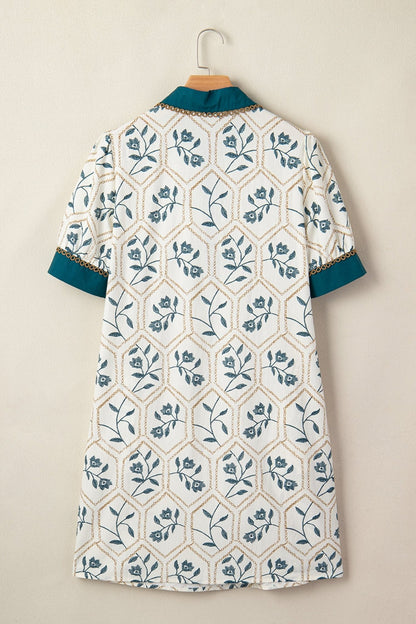 Allie Short Sleeve Mini Dress - Hello Beautiful BoutiqueMini DressesThreaded Pear