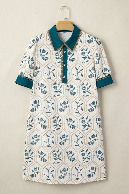Allie Short Sleeve Mini Dress - Hello Beautiful BoutiqueMini DressesThreaded Pear