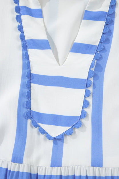 Alora Half Sleeve Vacation Dress - Hello Beautiful BoutiqueMidi DressesThreaded Pear