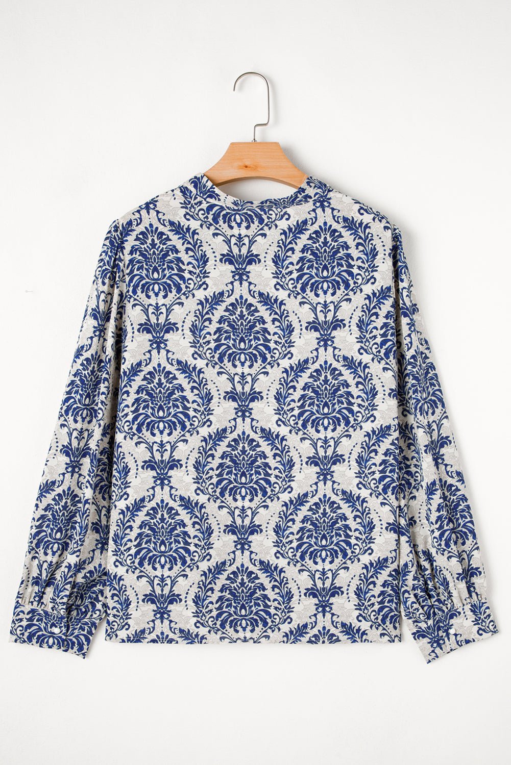 Alora Pattern Print Notch PLUS Shirt - Hello Beautiful Boutique20% OFFThreaded Pear
