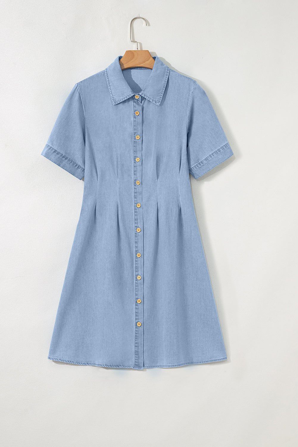 Amaia Waist Short Sleeve Dress - Hello Beautiful BoutiqueDressThreaded Pear