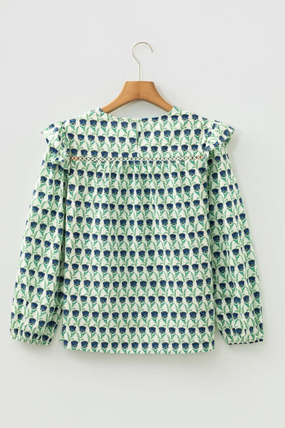 Amalia Long Sleeve Blouse Long Sleeve Top - Hello Beautiful BoutiqueBlouses & ShirtsThreaded Pear