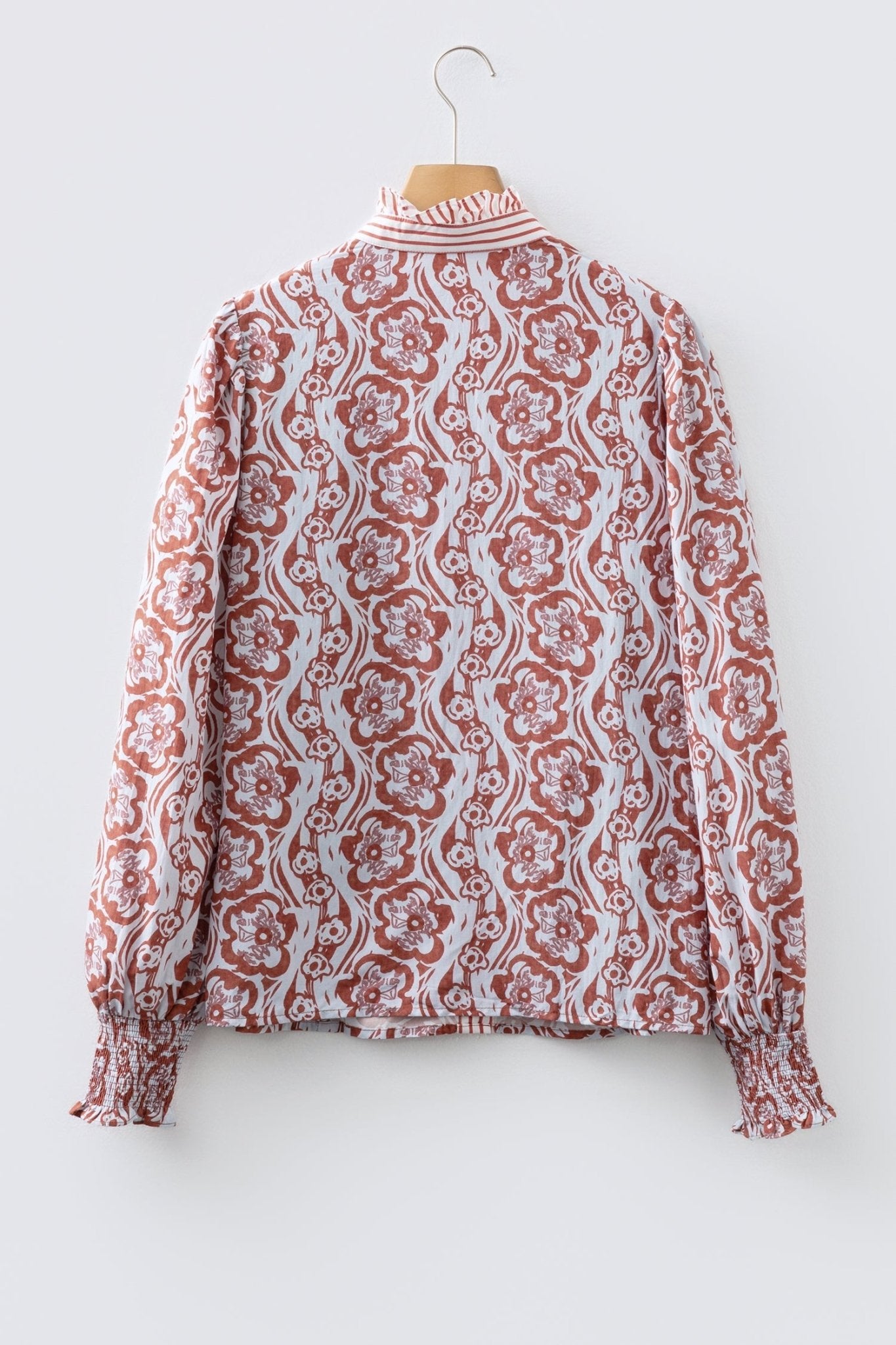 Amanda Long Sleeve Shirt Long Sleeve Top - Hello Beautiful BoutiqueBlouses & ShirtsThreaded Pear