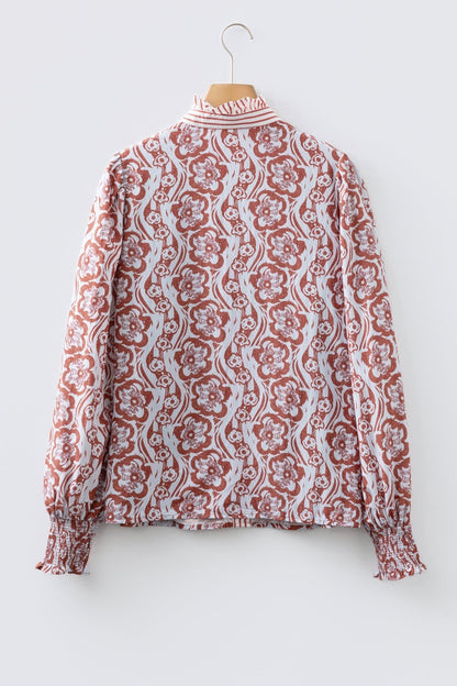 Amanda Long Sleeve Shirt Long Sleeve Top - Hello Beautiful BoutiqueBlouses & ShirtsThreaded Pear