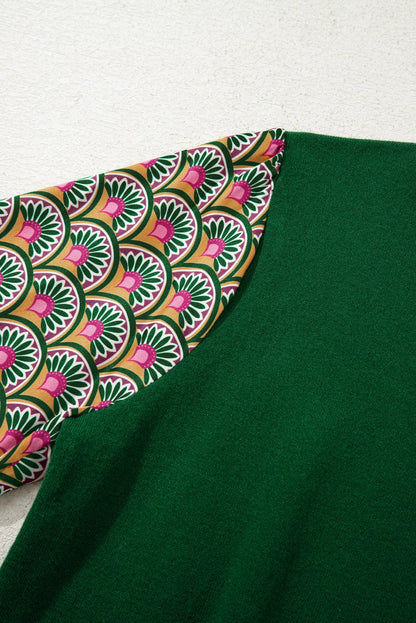 Amari Cuff Puff Sleeve Sweater - Hello Beautiful BoutiqueSweatersThreaded Pear