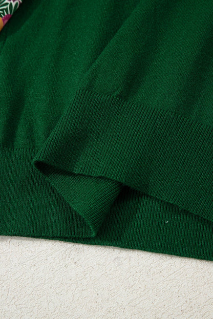 Amari Cuff Puff Sleeve Sweater - Hello Beautiful BoutiqueSweatersThreaded Pear