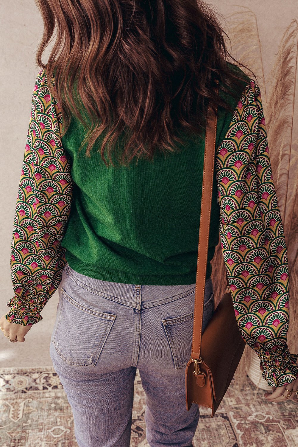 Amari Cuff Puff Sleeve Sweater - Hello Beautiful BoutiqueSweatersThreaded Pear