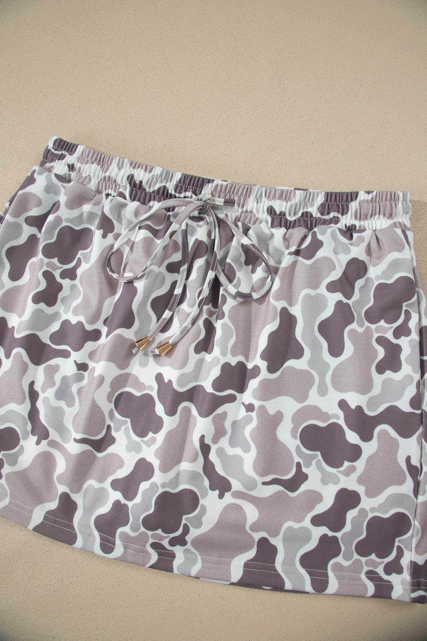 Amari Waist Drawstring Mini Skort - Hello Beautiful BoutiqueSkirts & PetticoatThreaded Pear