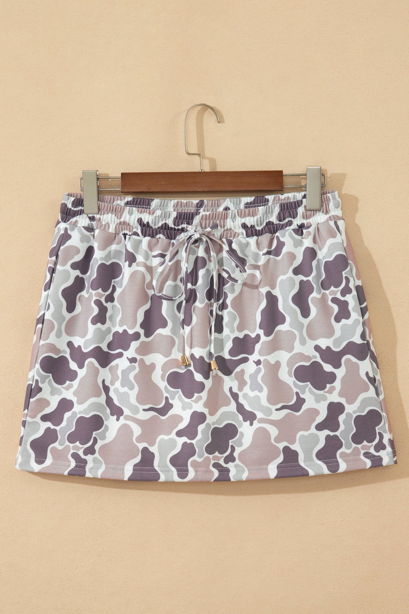 Amari Waist Drawstring Mini Skort - Hello Beautiful BoutiqueSkirts & PetticoatThreaded Pear