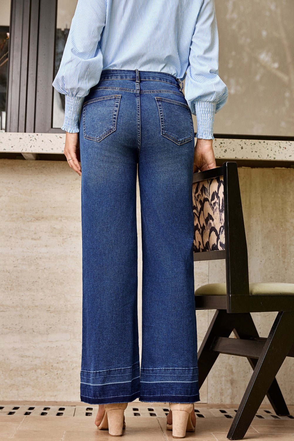 Amaya High Rise Loose Jeans - Hello Beautiful BoutiqueJeansThreaded Pear