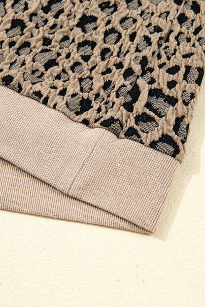 Amaya Textured Ribbed Trim Long Sleeve PLUS Top - Hello Beautiful BoutiquePlus Size Long Sleeve TopsThreaded Pear