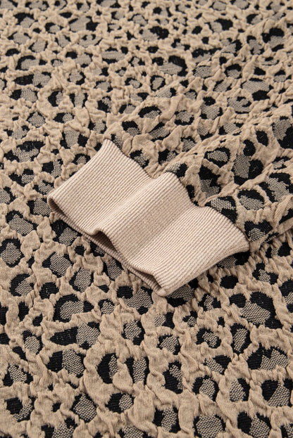 Amaya Textured Ribbed Trim Long Sleeve PLUS Top - Hello Beautiful BoutiquePlus Size Long Sleeve TopsThreaded Pear
