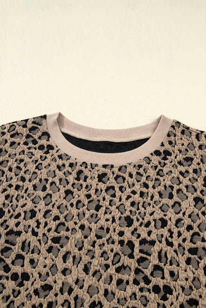 Amaya Textured Ribbed Trim Long Sleeve PLUS Top - Hello Beautiful BoutiquePlus Size Long Sleeve TopsThreaded Pear