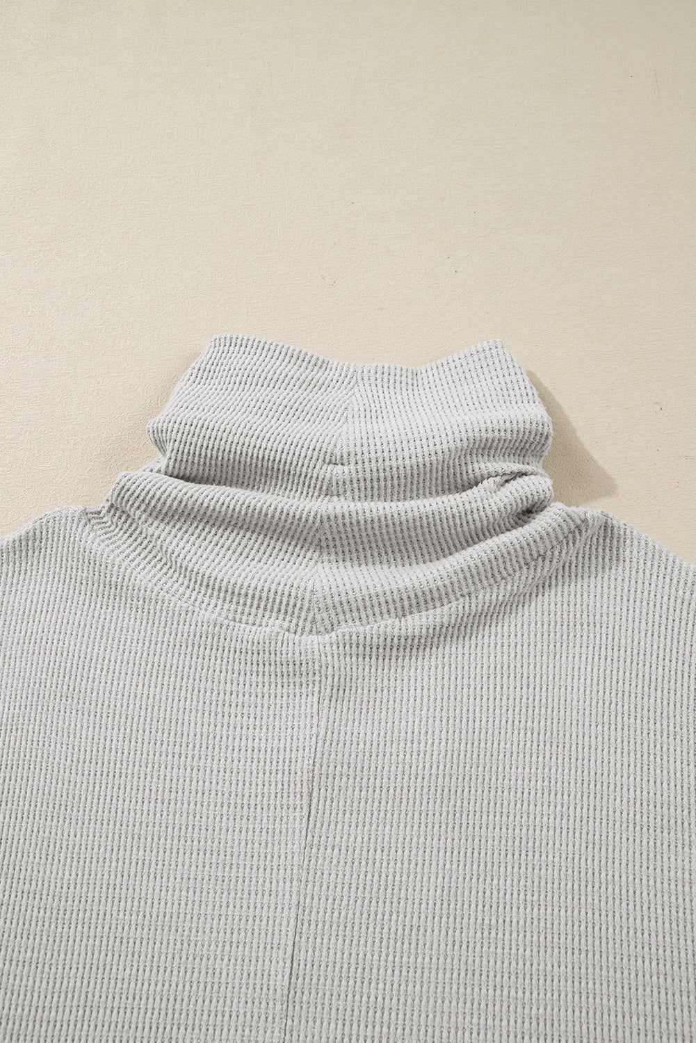 Amber Drawstring Cowl Oversize Top - Hello Beautiful BoutiqueLong Sleeve TopsThreaded Pear