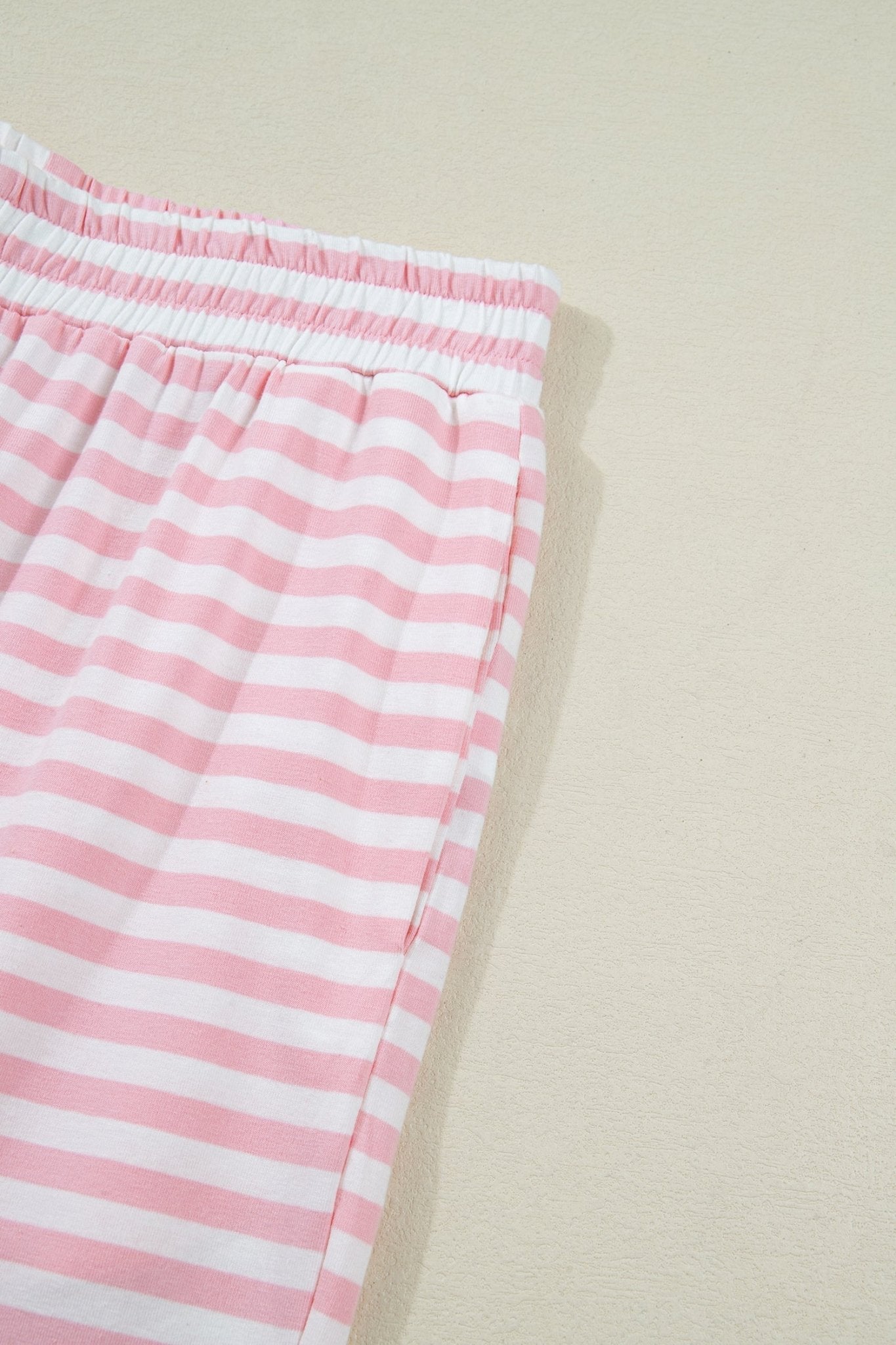 Amber Stripe Drop Shoulder Set - Hello Beautiful BoutiquePant SetsThreaded Pear