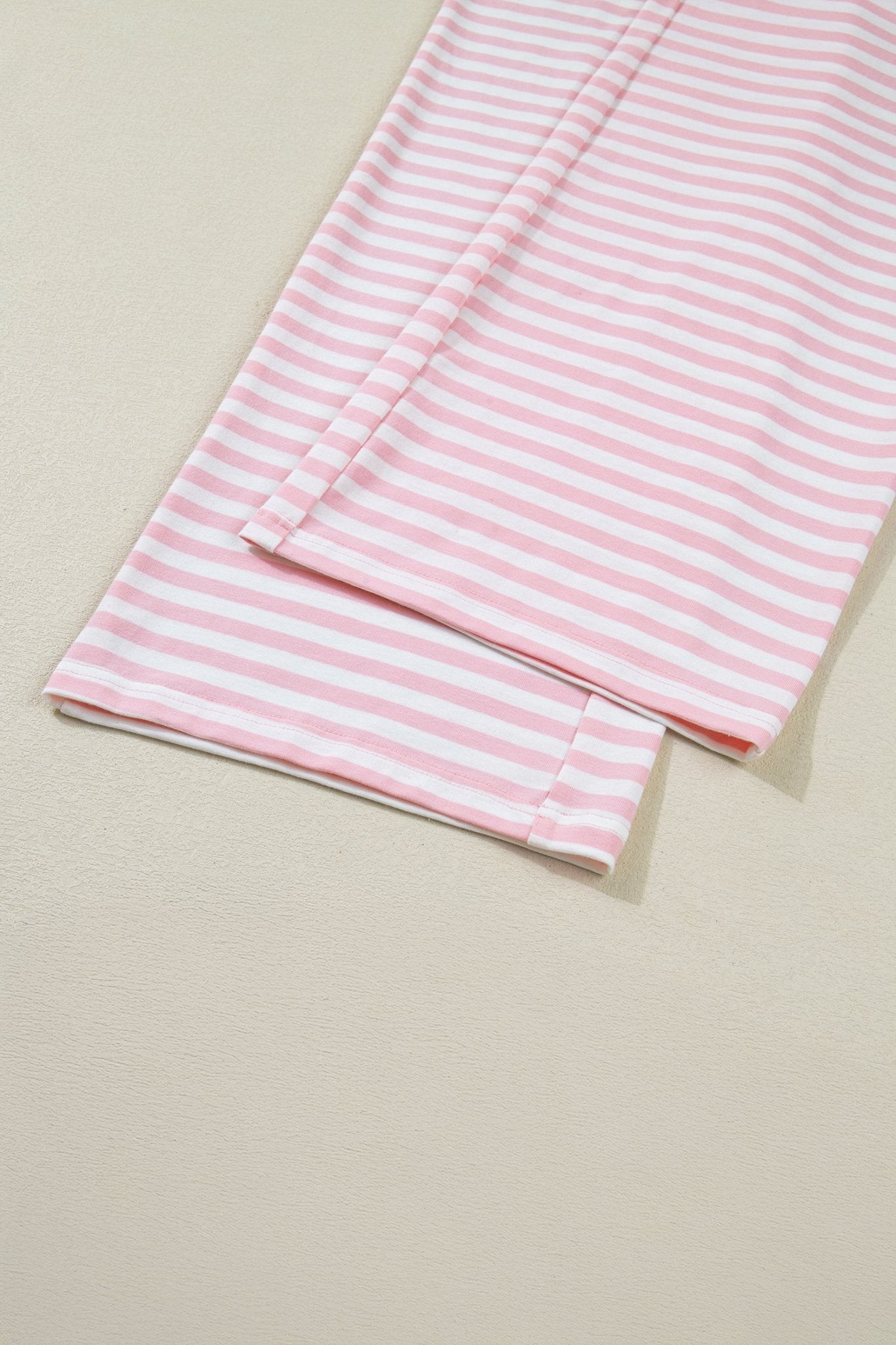 Amber Stripe Drop Shoulder Set - Hello Beautiful BoutiquePant SetsThreaded Pear