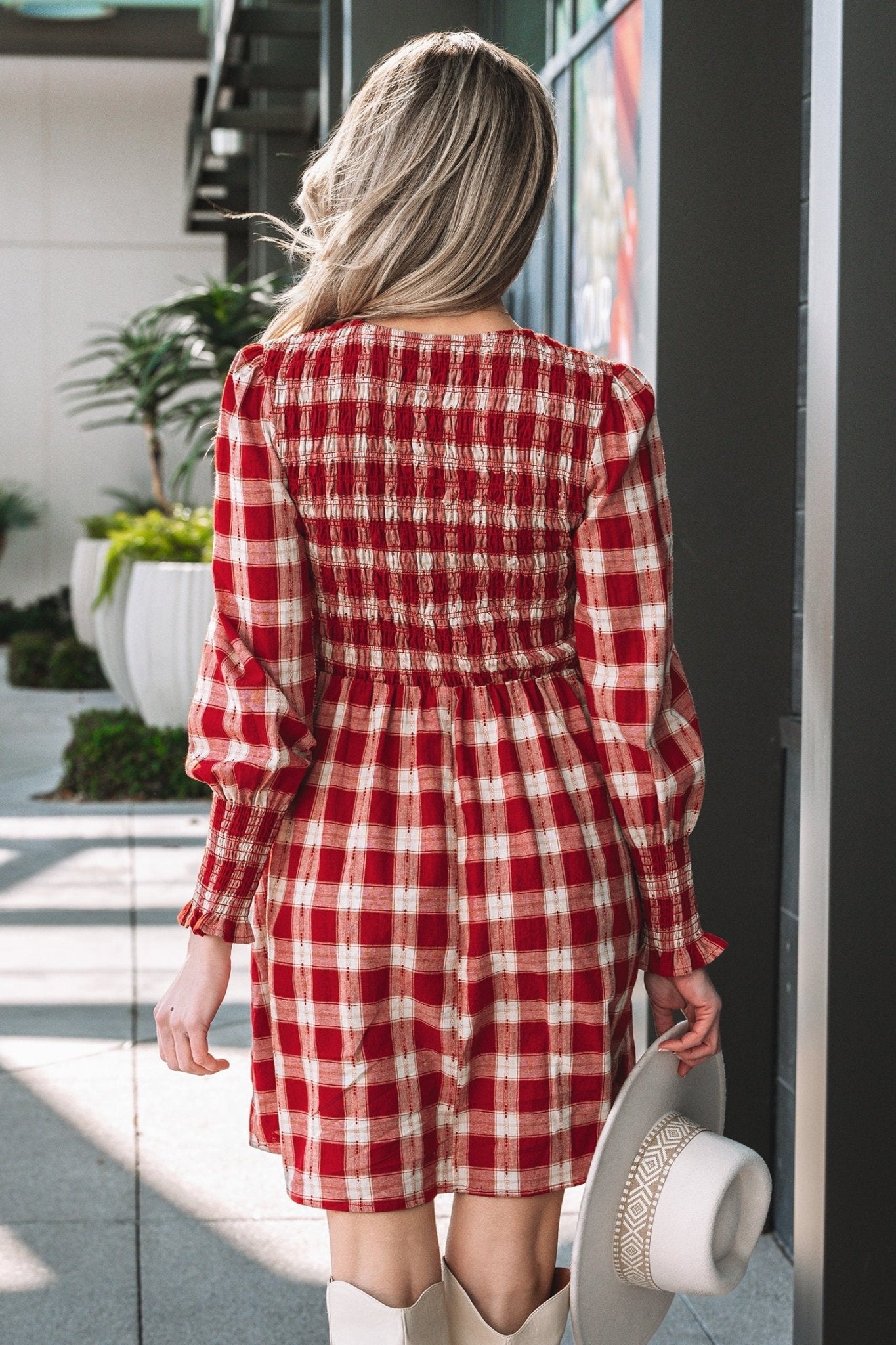 Amelia Puff Sleeve Mini Dress - Hello Beautiful BoutiqueMini DressesThreaded Pear