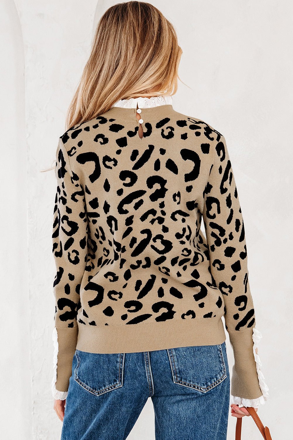Amelia Ribbed Detail Cuffed Sweater - Hello Beautiful BoutiqueSweatersThreaded Pear