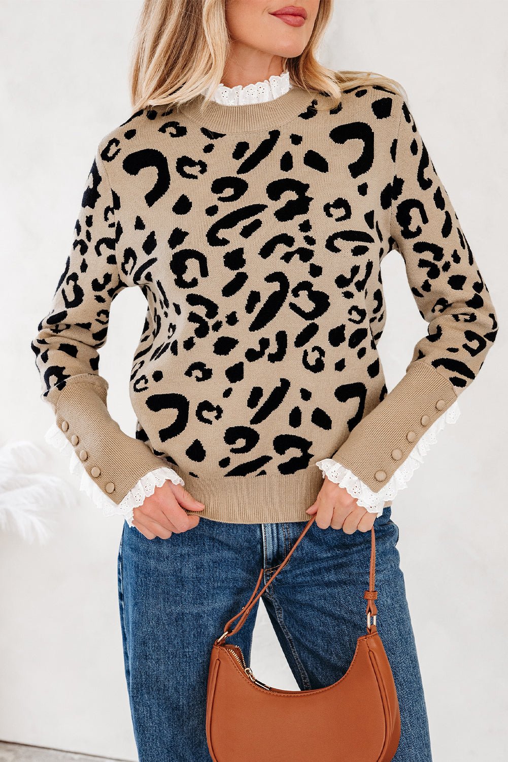 Amelia Ribbed Detail Cuffed Sweater - Hello Beautiful BoutiqueSweatersThreaded Pear