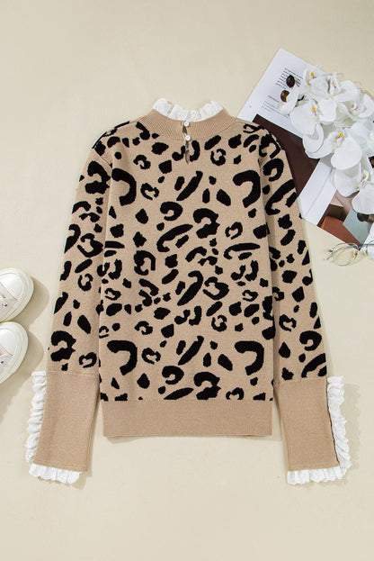 Amelia Ribbed Detail Cuffed Sweater - Hello Beautiful BoutiqueSweatersThreaded Pear