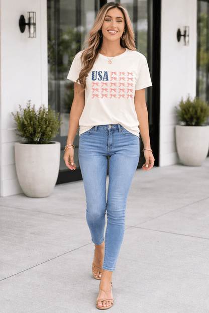 Americana Tee Duo - Hello Beautiful BoutiqueGraphic/Graphic TeesThreaded Pear