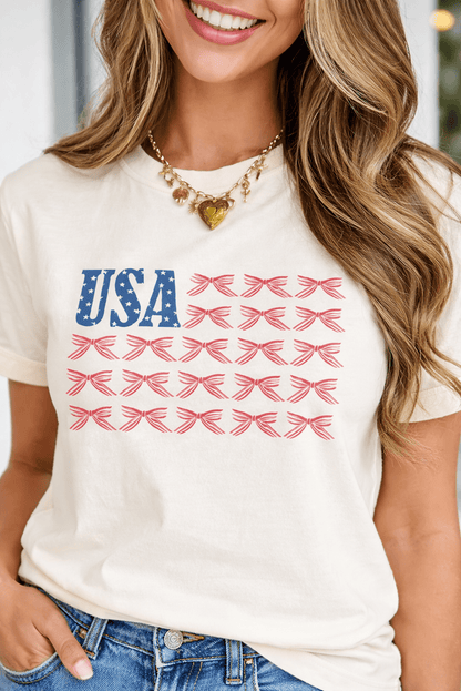 Americana Tee Duo - Hello Beautiful BoutiqueGraphic/Graphic TeesThreaded Pear