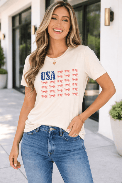 Americana Tee Duo - Hello Beautiful BoutiqueGraphic/Graphic TeesThreaded Pear