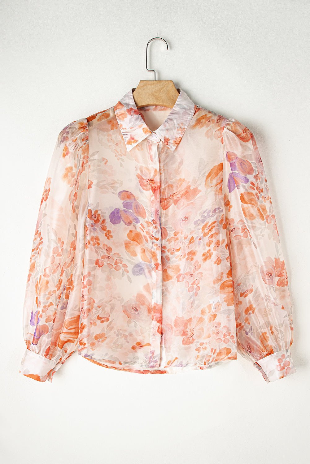 Amiyah Balloon Sleeve Loose Shirt - Hello Beautiful BoutiqueBlouses & ShirtsThreaded Pear