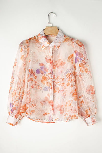 Amiyah Balloon Sleeve Loose Shirt - Hello Beautiful BoutiqueBlouses & ShirtsThreaded Pear