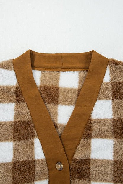 Amora Sherpa Loose Knit Cardigan - Hello Beautiful BoutiqueCardigansThreaded Pear