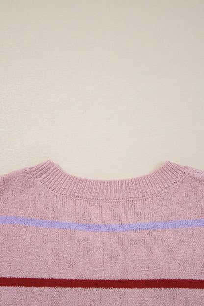 Amyra Edge Drop Shoulder Sweater - Hello Beautiful BoutiqueSweatersThreaded Pear