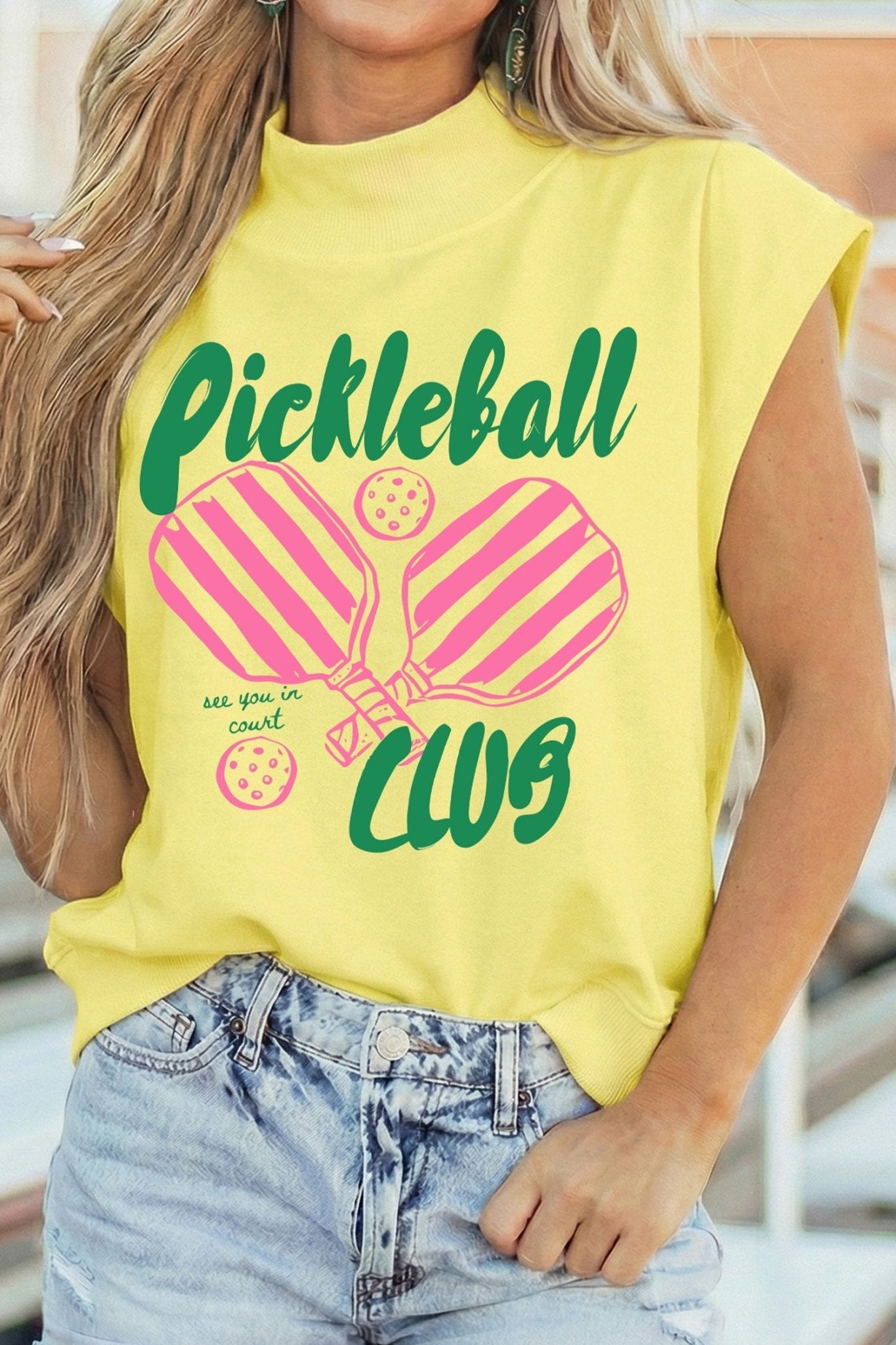 Anahi Day Graphic Mock Top - Hello Beautiful BoutiqueGraphic TeesThreaded Pear