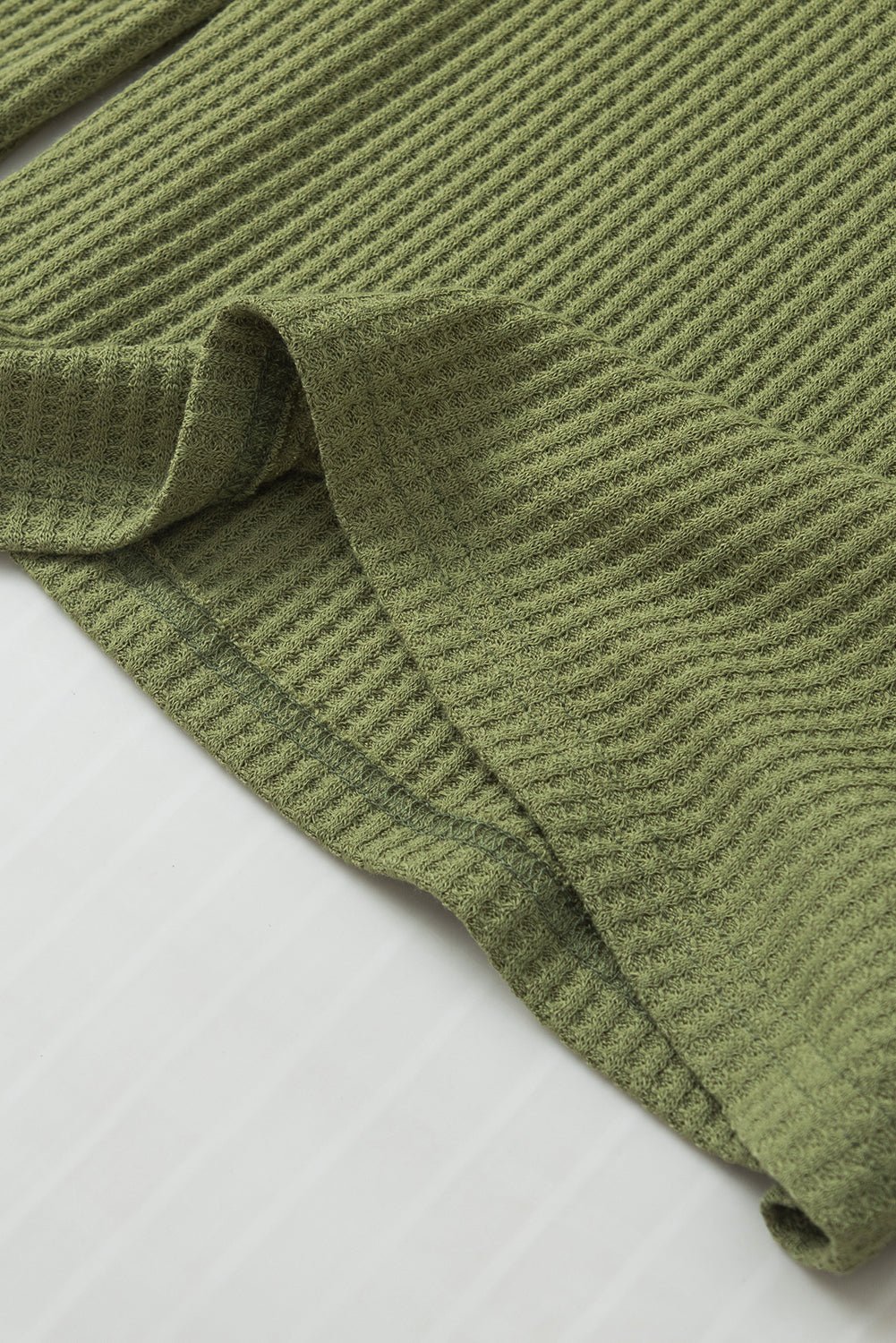 Anahi Textured Knit Cuffs Long Sleeve Top - Hello Beautiful BoutiqueLong Sleeve TopsThreaded Pear