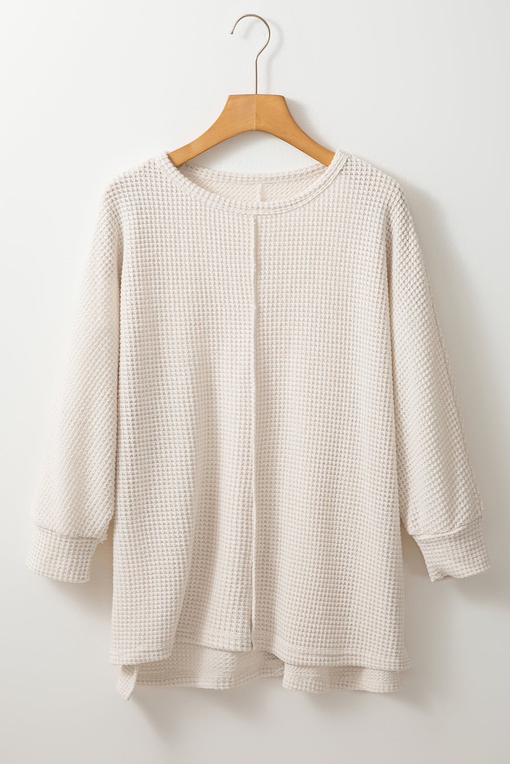 Anaiah Batwing Sleeve Oversized Top - Hello Beautiful BoutiqueLong Sleeve TopsThreaded Pear