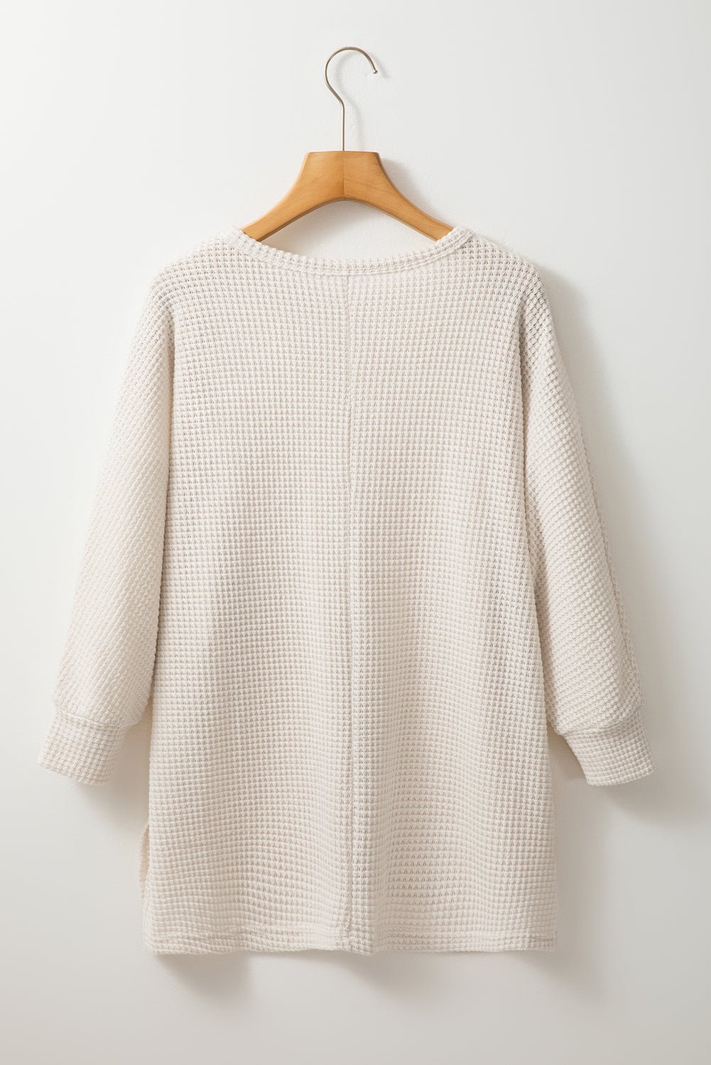 Anaiah Batwing Sleeve Oversized Top - Hello Beautiful BoutiqueLong Sleeve TopsThreaded Pear
